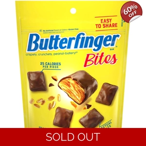 Butterfinger Bites - Butter finger Peanut Butter Bar Minis - 227g Bag